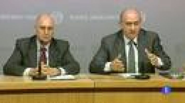 Telediario 1 - Primera reunión en Euskadi