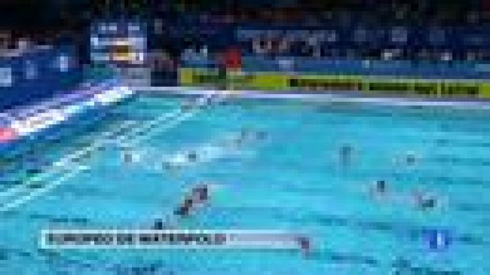 Telediario 1 - España cae ante Hungría en cuartos