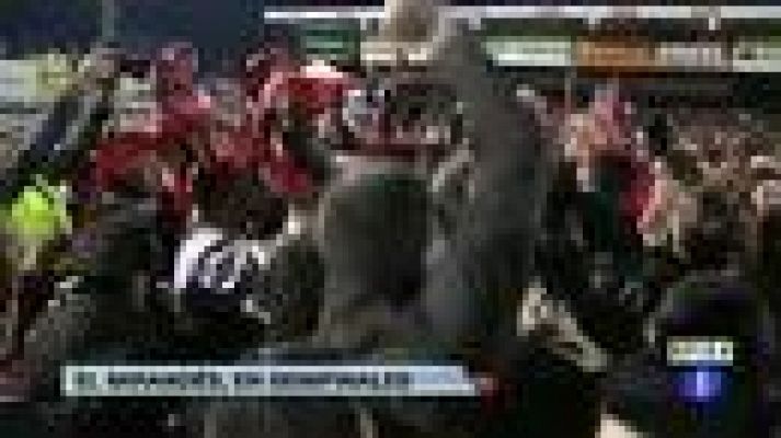 Telediario 1 - El Mirandés se cuela en semifinales