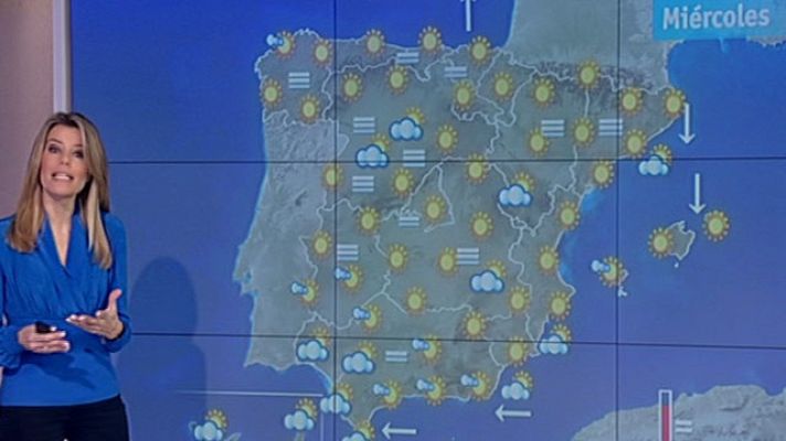 El tiempo - Nubes en el sudeste peninsular