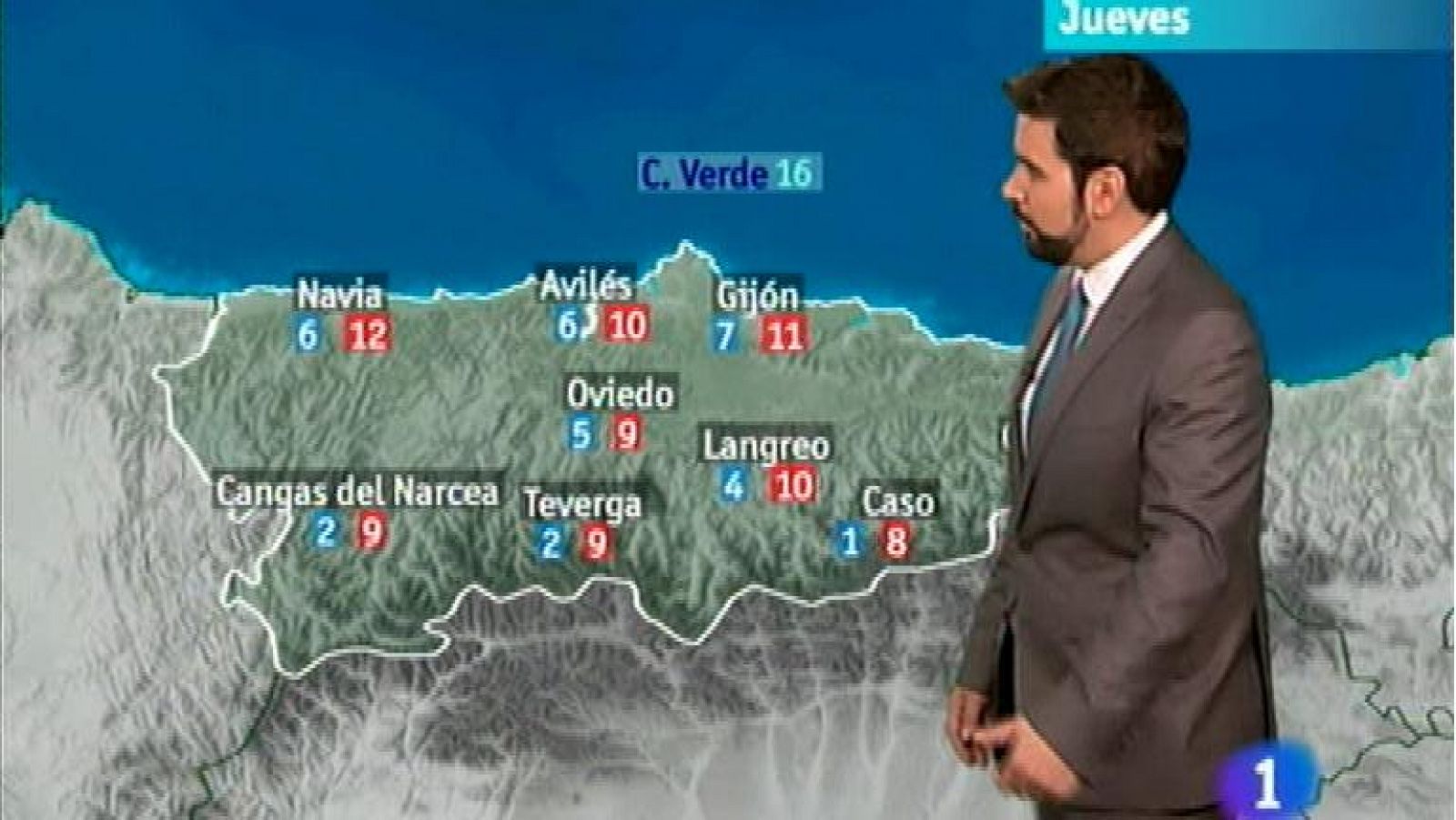 Panorama Regional: El tiempo en Asturias - 25/01/12 | RTVE Play