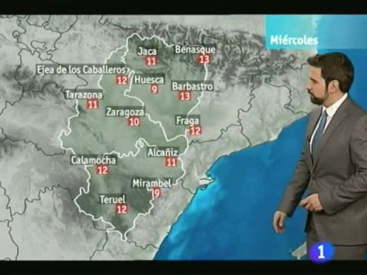 Noticias Aragón - El tiempo en Aragón - 25/01/12