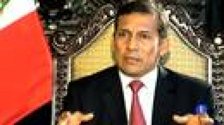 Telediario 1 - Humala en España