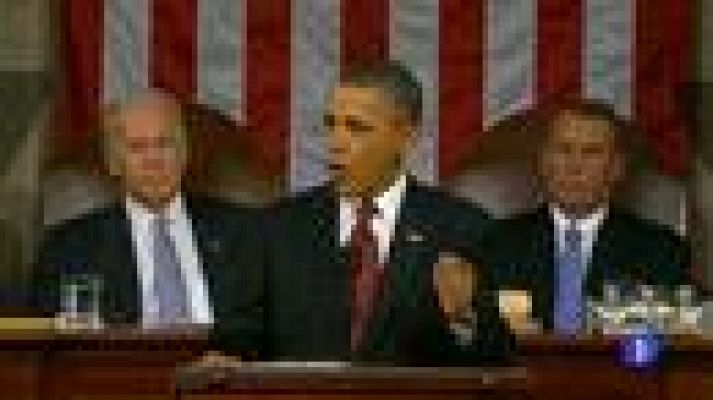 Telediario 1 - Discurso del Estado de la Unión