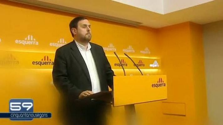 Oriol Junqueras, avanç