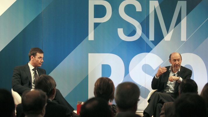 Telediario 1 - Rubalcaba reta al PP a rehabilitar a Camps