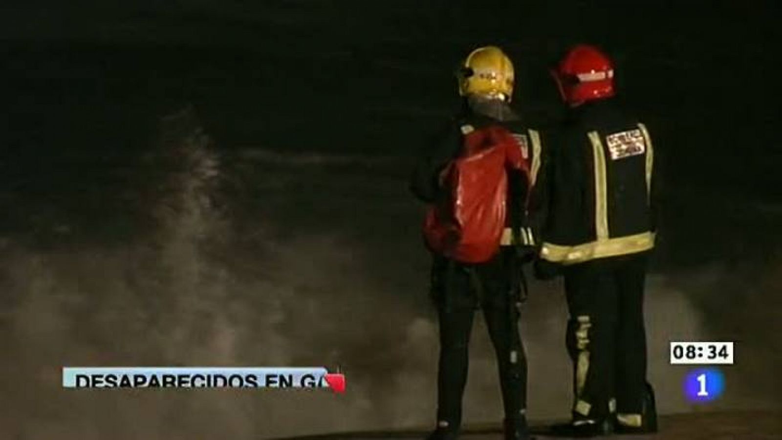 Telediario 1: Cuatro personas desaparecidas en la playa del Orzán en A Coruña | RTVE Play
