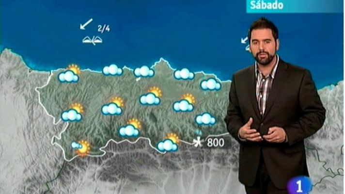 El tiempo en Asturias - 27/01/12