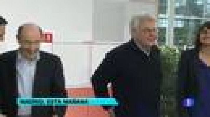 Telediario 1 - Reunión generaciones con Rubalcaba