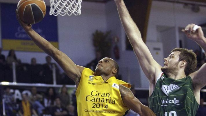 Baloncesto en RTVE - Gran Canaria 60-49 Unicaja Málaga