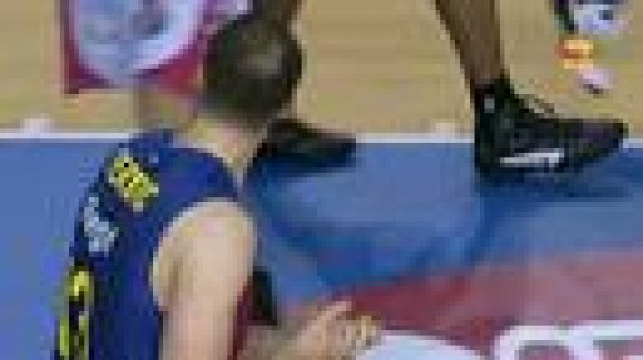 Baloncesto en RTVE - El Barça aplasta al UCAM  (90-53)