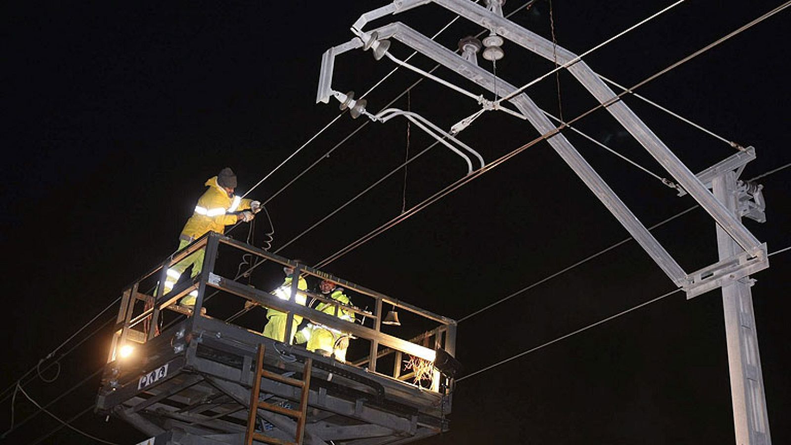 Una treintena de trenes no han podido operar.