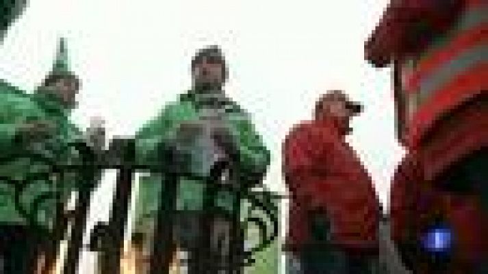 Telediario 1 - Huelga general en Bruselas