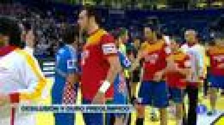 Telediario 1 - Balonmano: sin medalla y con los Juegos en el aire