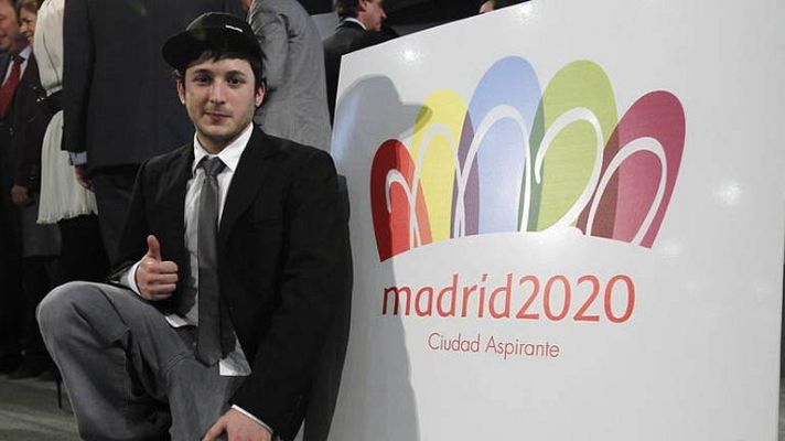 Telediario 1 - El autor del logo, opina sobre él