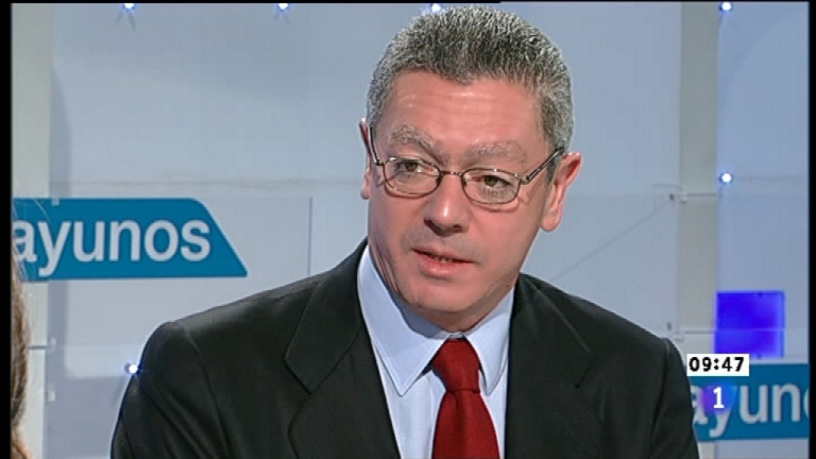 Los desayunos de TVE - Alberto Ruiz Gallardón, ministro de Justicia - Ver ahora