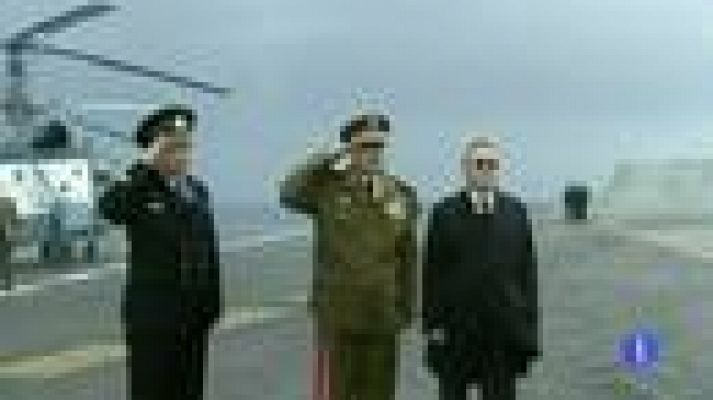 Telediario 1 - Rusia apoya a Siria