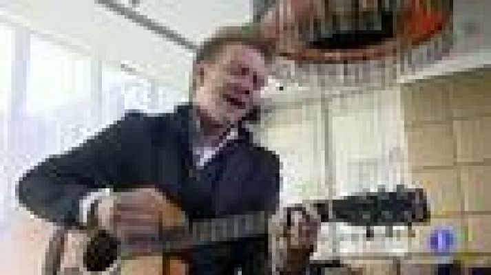 Telediario 1 - Michel Teló presenta disco