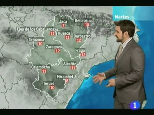Noticias Aragón - El tiempo en Aragón - 31/01/12