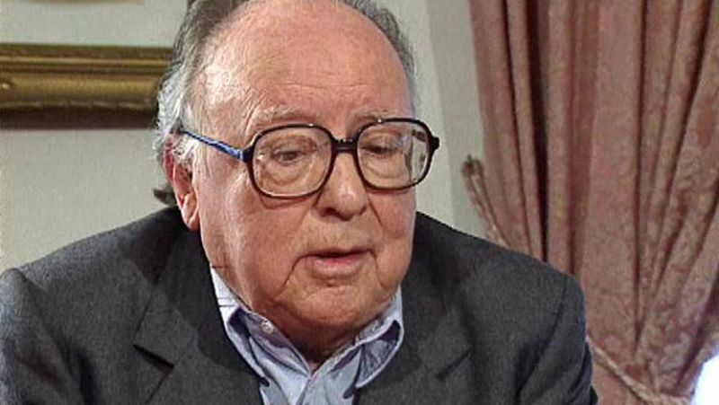 Augusto Monterroso en 'Negro sobre blanco' (1999)