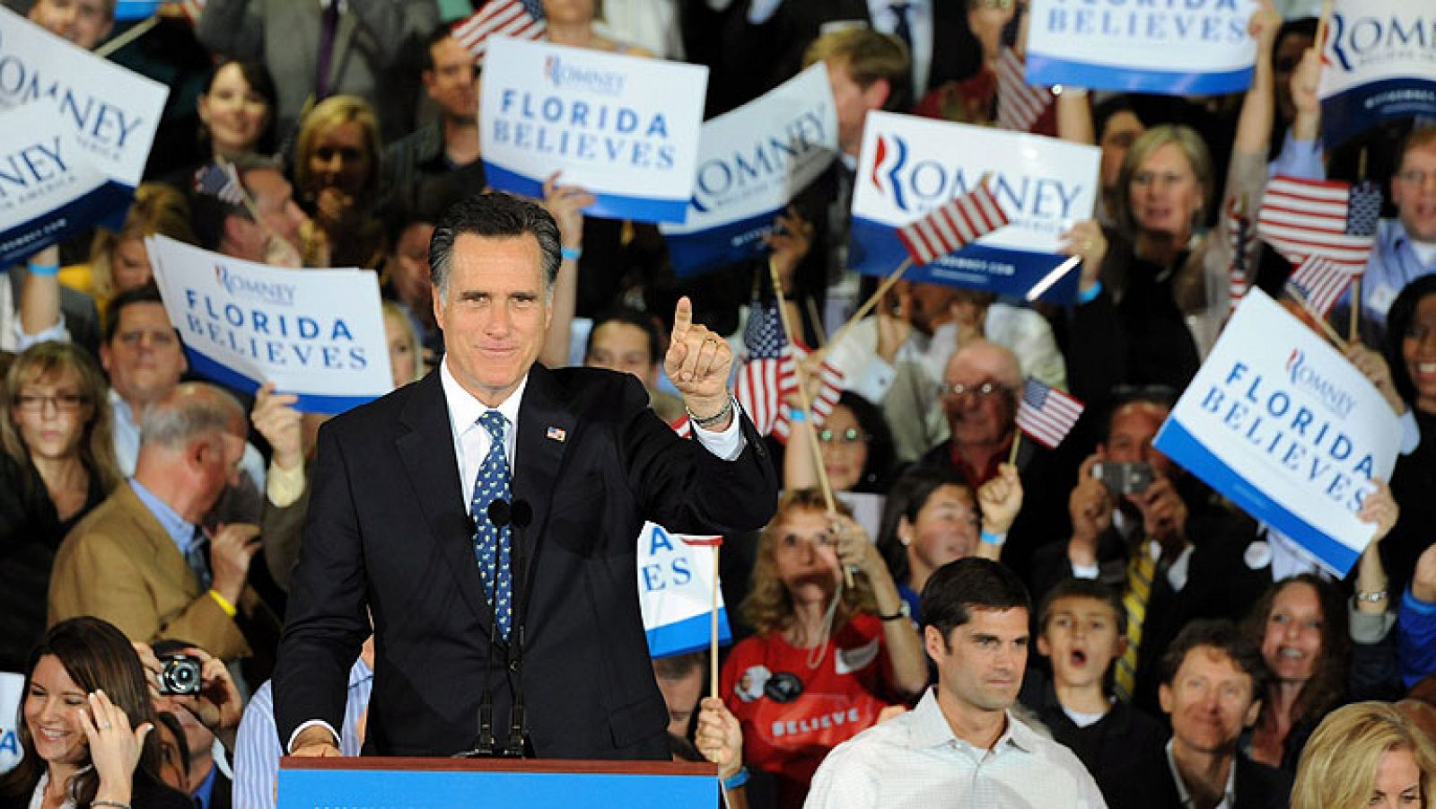 Romney se impone a Gingrich en las primarias de Florida