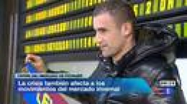 Telediario 1 - La 'crisis' afecta al mercado invernal 11/12