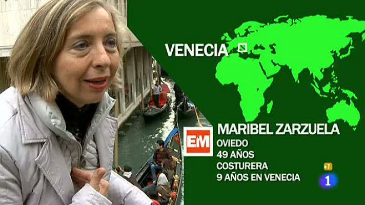 Españoles en el mundo - Venecia - Maribel