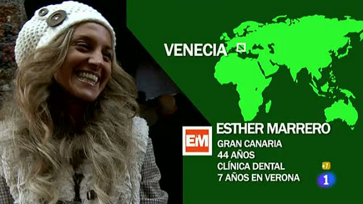 Españoles en el mundo - Venecia - Esther