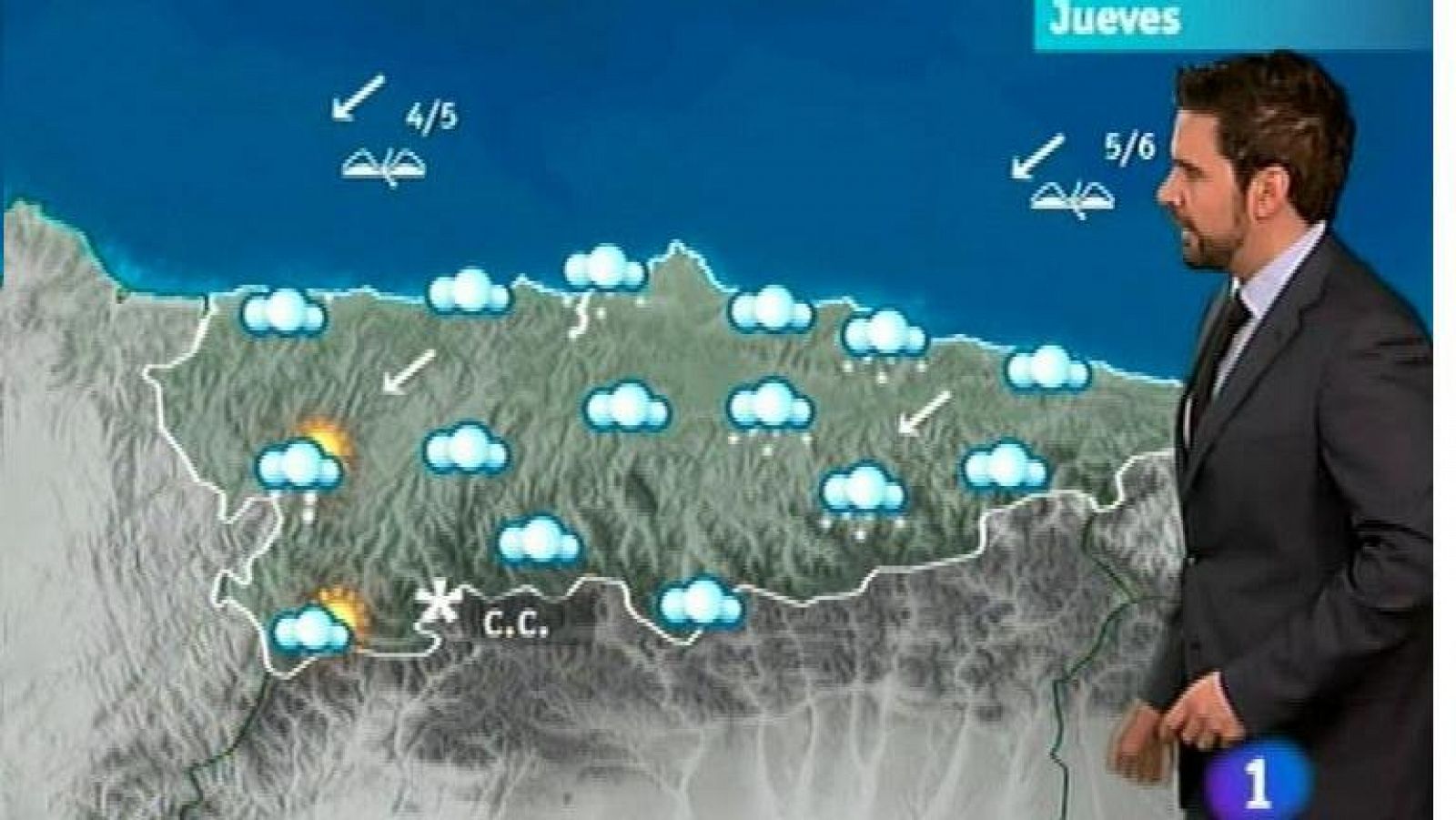 Panorama Regional: El tiempo en Asturias - 01/02/12 | RTVE Play