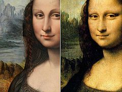 La Gioconda del Prado y la original, pintadas a la vez
