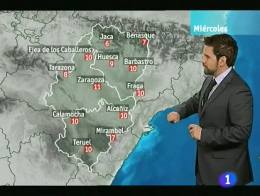 El tiempo en Aragón - 01/02/12