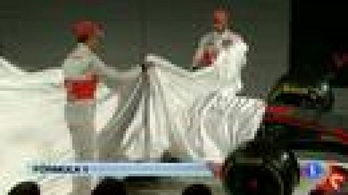 Telediario 1 - Presentado el nuevo McLaren MP4 27