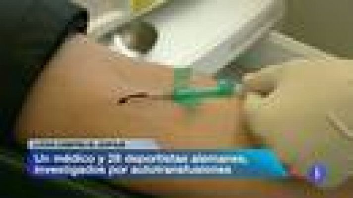 Telediario 1 - Posible red de dopaje en Alemania