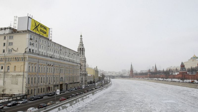 Los "sin techo", los más afectados por la ola de frío en Rusia