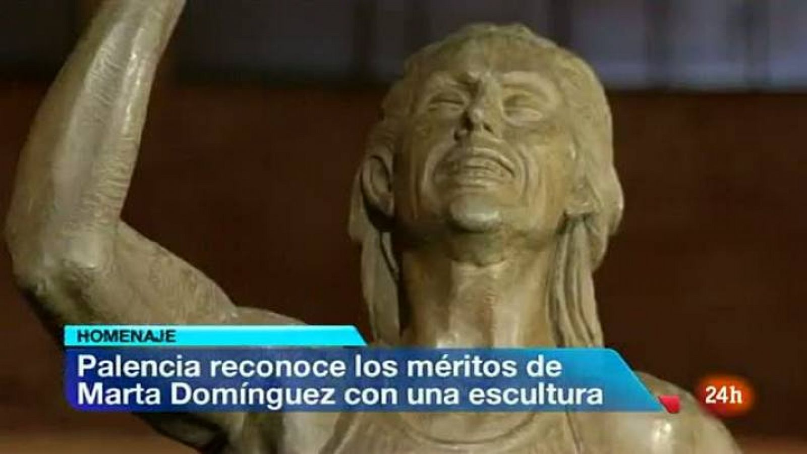 Informativo 24h: Marta Domínguez descubre su polémica estatua | RTVE Play