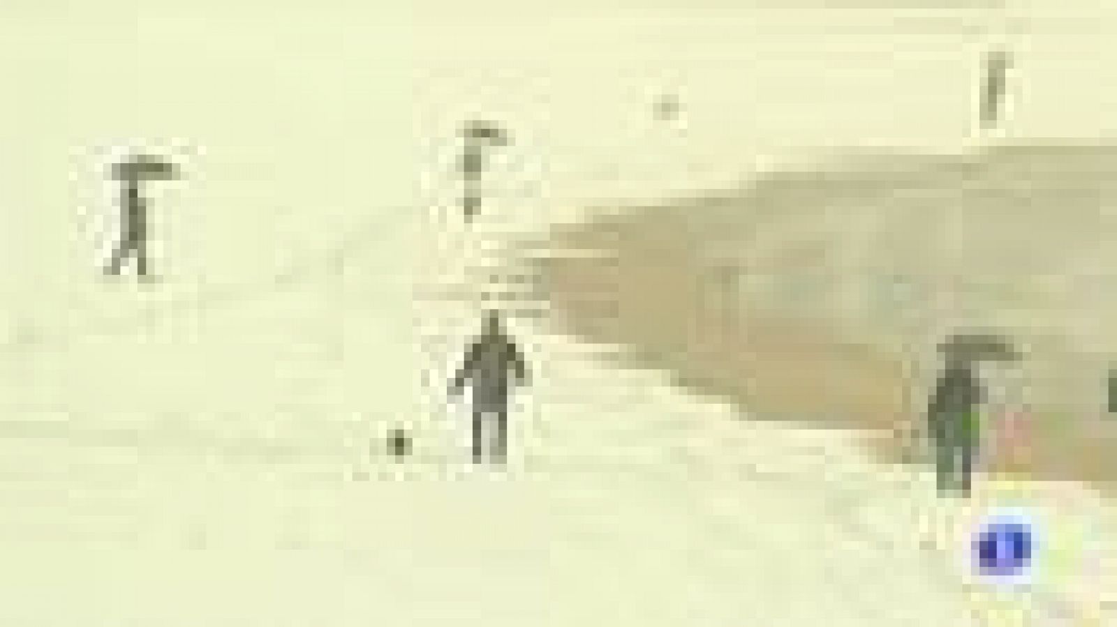 El frío y la nieve presentes en toda la Cornisa Cantábrica y el País Vasco paralizan el tráfico