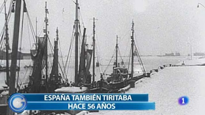 Así fue la ola de frío de 1956