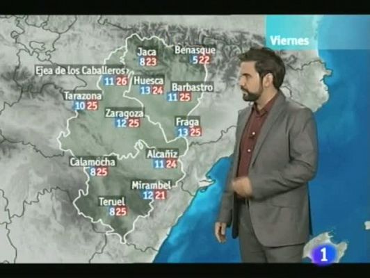 El tiempo en Aragón - 03/02/12