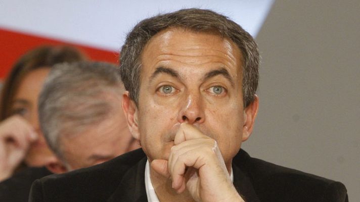  - Zapatero, en el 38 Congreso: "Me han dado hasta en la ceja"