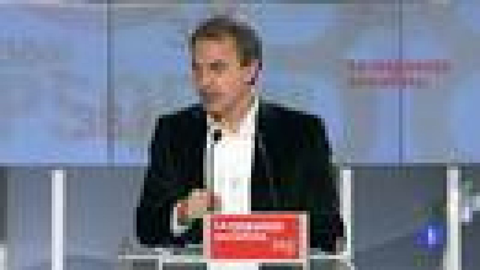 El ex presidente del Gobierno ha pedido unidad  en su último discurso