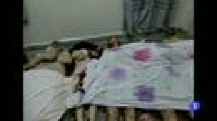 Telediario 1 - Fuertes disturbios en Siria