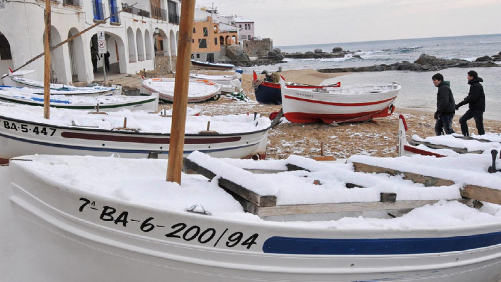 El temporal de frío de norte a sur de la península