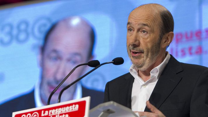  - Griñán anuncia que Rubalcaba es el nuevo secretario general del PSOE