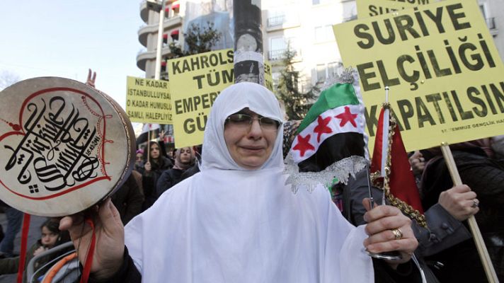 Telediario 1 - Veto de Rusia y China