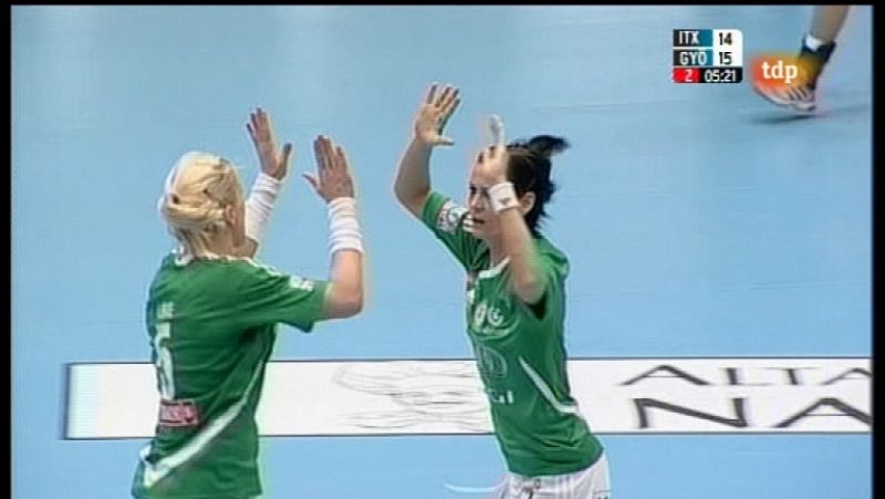 Balonmano femenino - Liga de campeones: Asfi Itxako Reyno de Navarra-Gyori Audi Eto - Ver ahora 