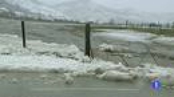 Telediario 1 - Alerta naranja por frío