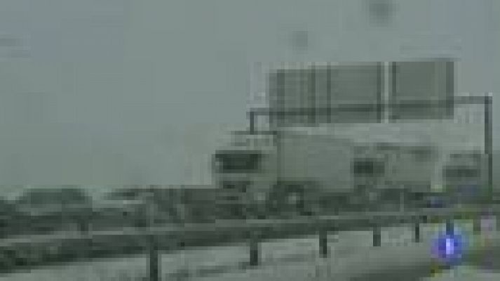 Telediario 1 - Frío y nieve en España