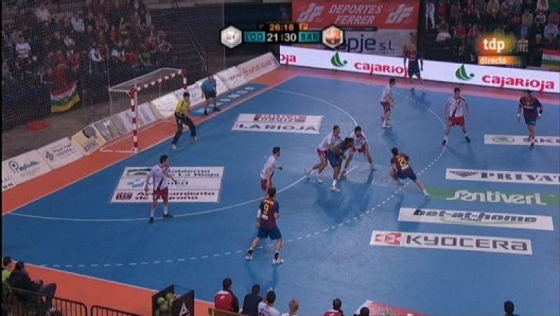 Balonmano - Copa ASOBAL: Naturhouse La Rioja-FC Barcelona Intersport - ver ahora