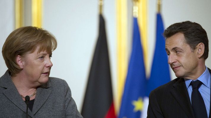 Merkel y Sarkozy advierten a Grecia de que bloquearán las ayudas si no concreta las reformas