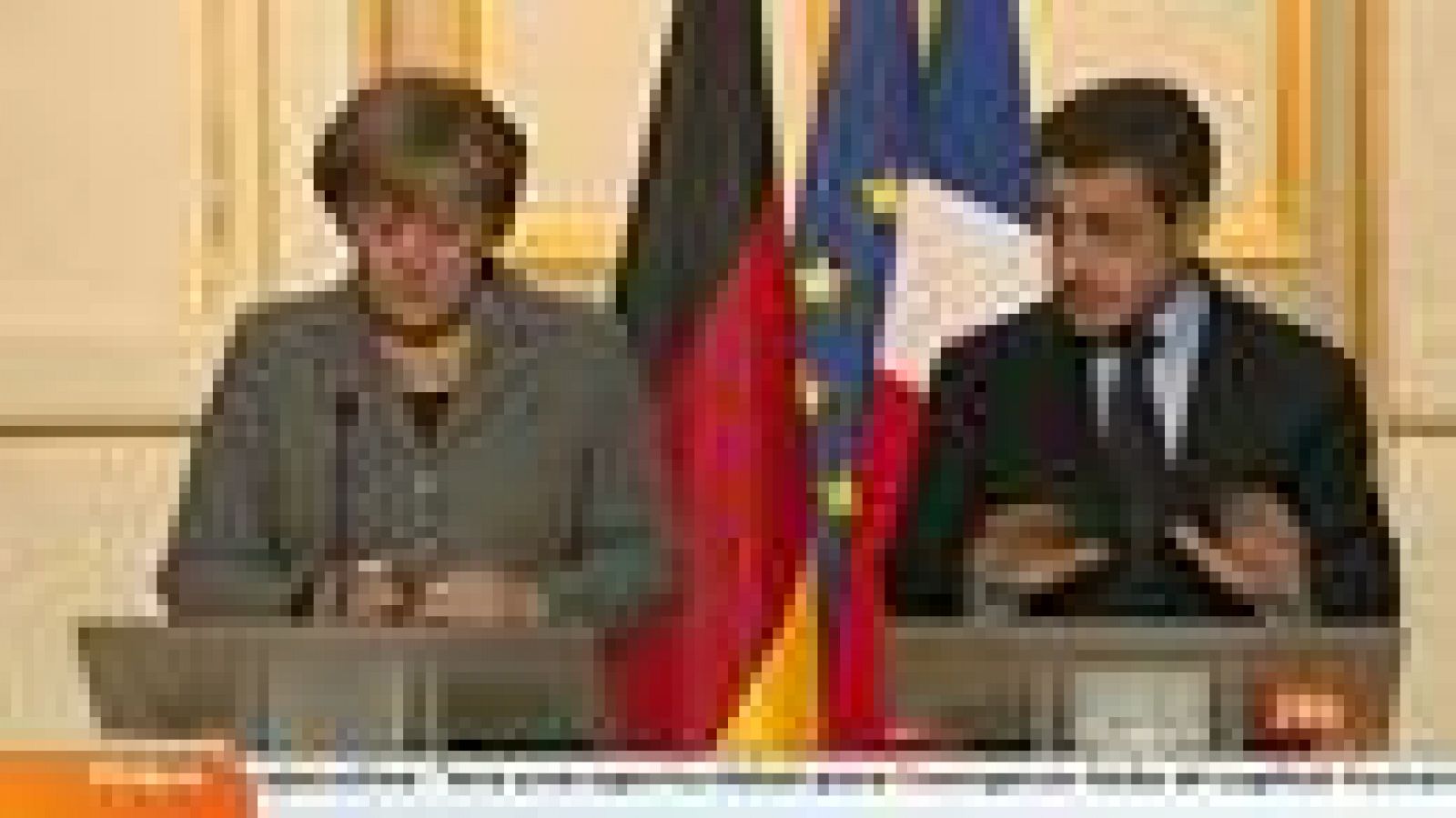 La canciller alemana y el presidente francés han abordado la situación de Grecia y el acuerdo sobre la quita de su deuda en la reunión del consejo de ministros franco-alemán. 